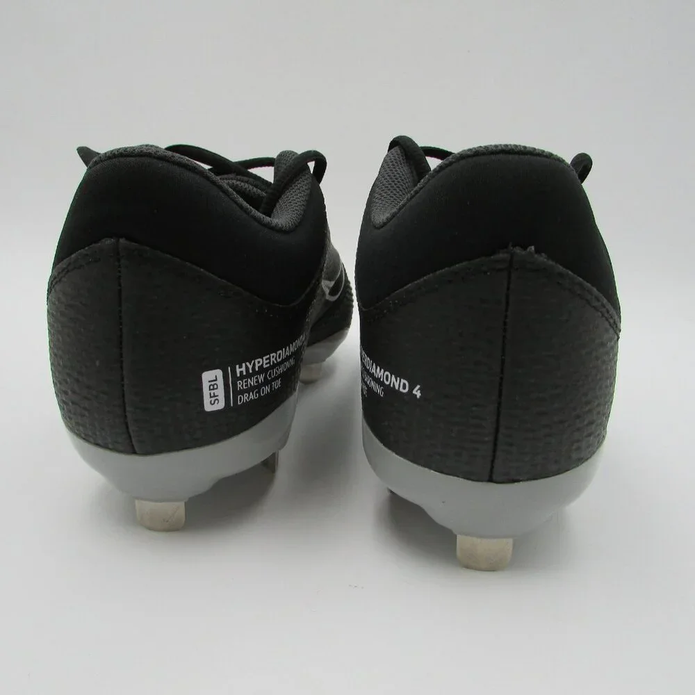 Nike Hyperdiamond 4 Black Softball Metal Cleats Women’s Size 8 New NWT - Picture 5 of 14